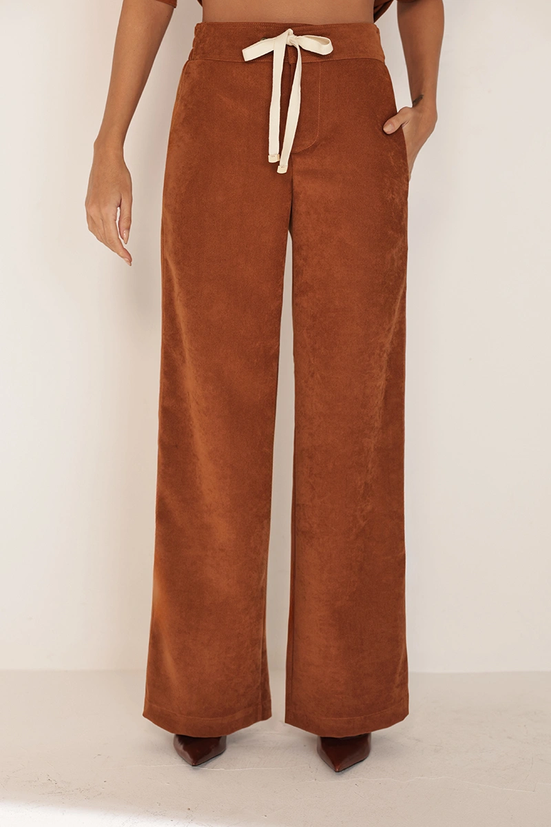 Dot Clothing - Set Dot Clothing Ariane Caramel Jacket and Pants - 2998BEGE