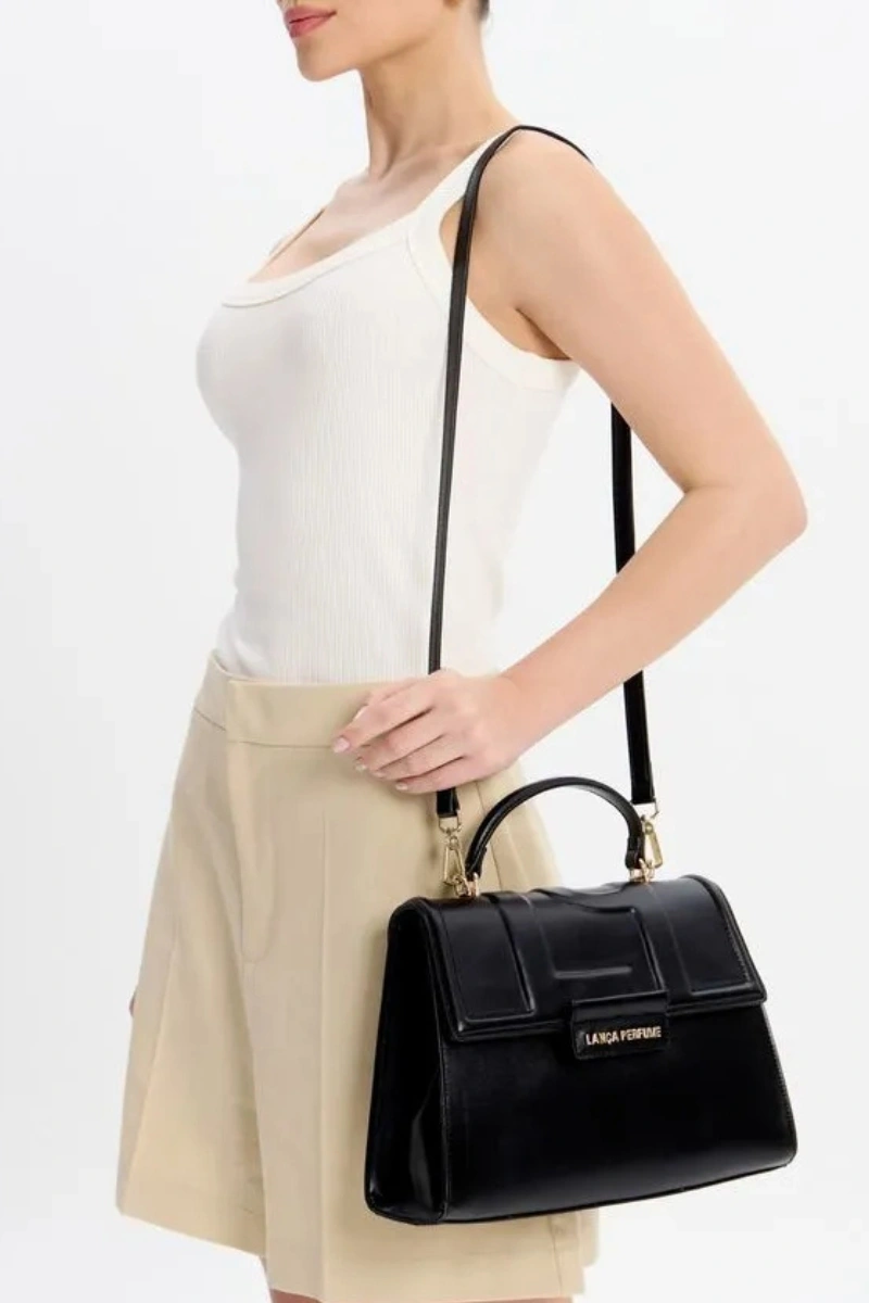 LANÇA PERFUME - Bolsa Tote Com Metais Lança Perfume - 707