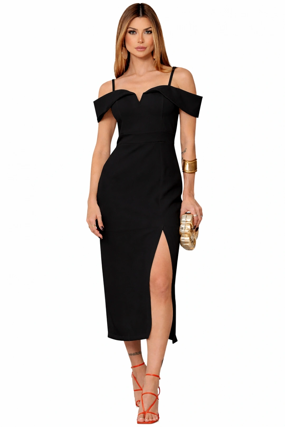 Miss Misses - Vestido Clarita Preto - 54705001