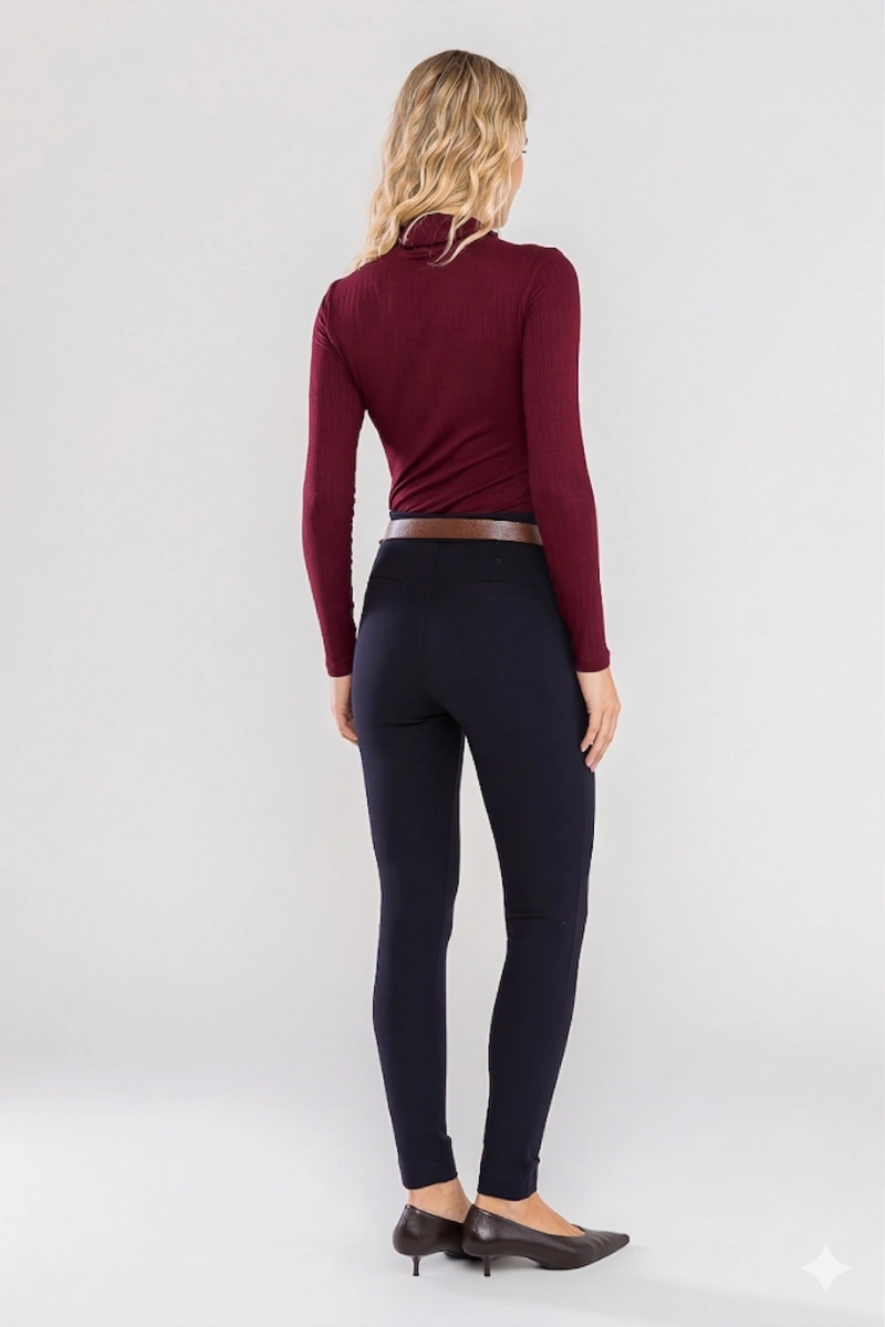 Hidrogênio - BLUSA QUADRADA MG LONGA GOLA ALTA BORDO - 20757097