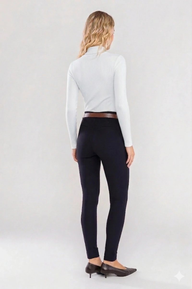 Hidrogênio - BLUSA QUADRADA MG LONGA GOLA ALTA OFF WHITE - 20757018