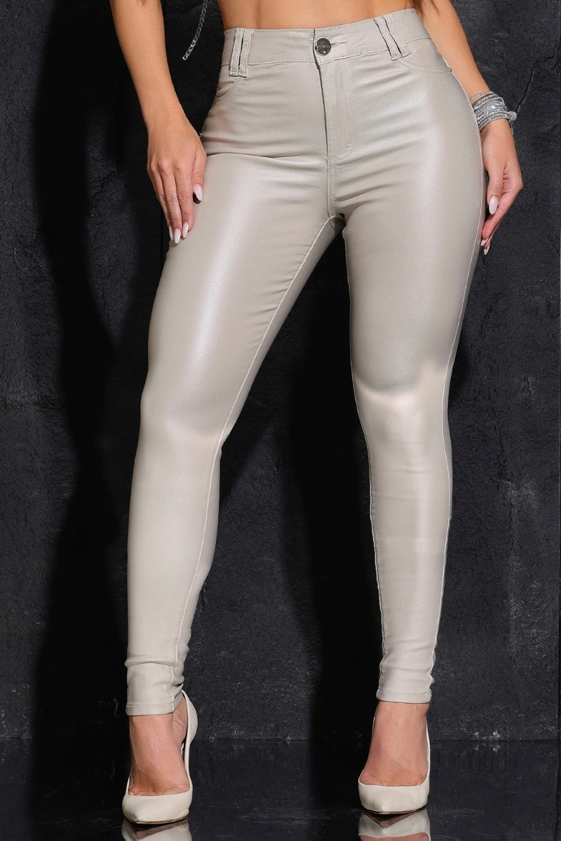 PITBULL - Calça Hot Pants Color Pitbull - Marfim - 90789
