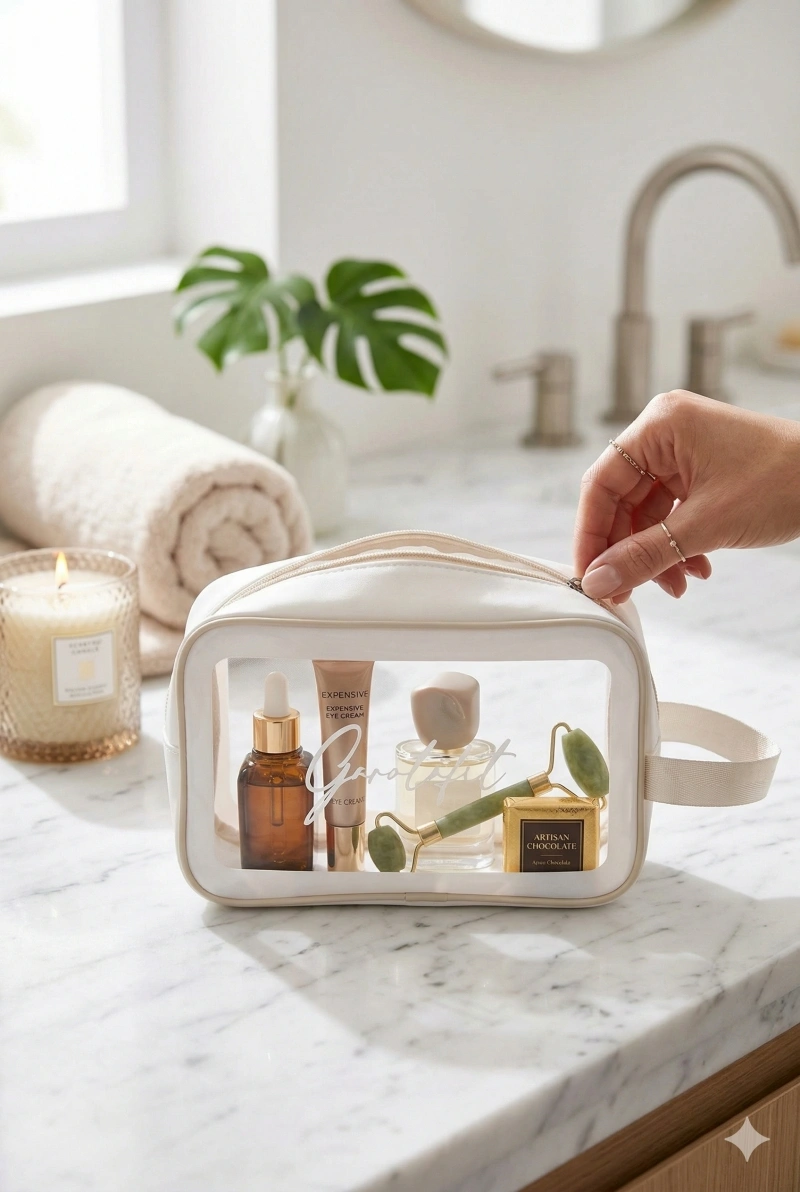 Garotafit - Necessaire Branca - NEC001B