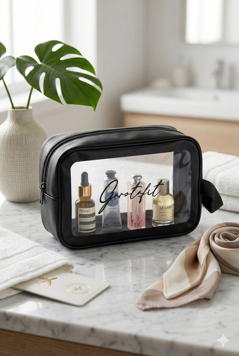 Garotafit - Necessaire Preta - NEC001A