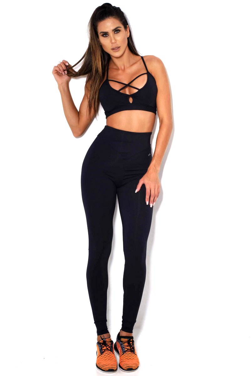 Canoan - Pants Legging Comfort High Black - 11110