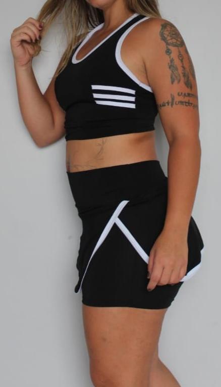 AS8 - Kit 10 conjuntos Top mais shorts Saia - SHSA1 AS8 - Kit 10 conjuntos Top mais shorts Saia - SHSA1