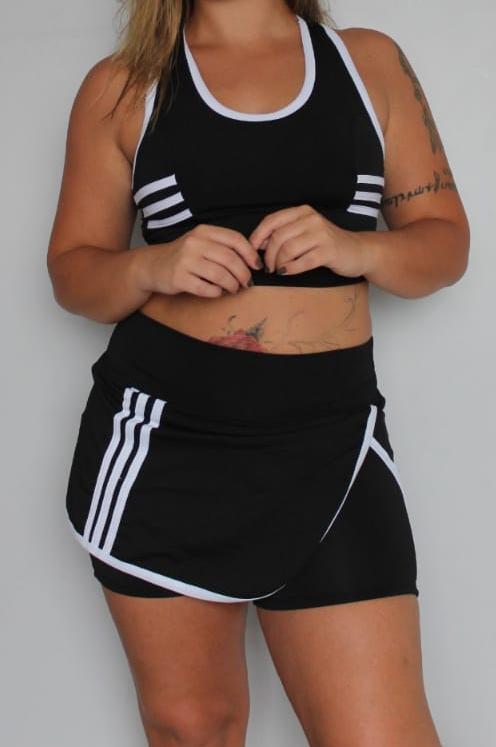 AS8 - Kit 10 conjuntos Top mais shorts Saia - SHSA1 AS8 - Kit 10 conjuntos Top mais shorts Saia - SHSA1