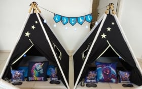 Toca do Bidu - Festa do Pijama Fortnite - FESTA12