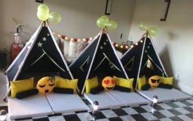Toca do Bidu - Festa do Pijama Emoji - FESTA13