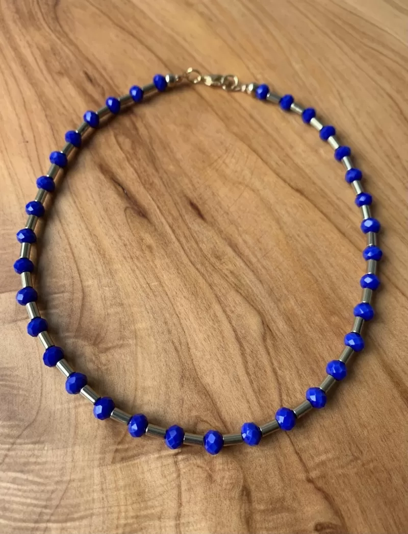 Mikabe - Choker Cristal e Hematita - Mk025