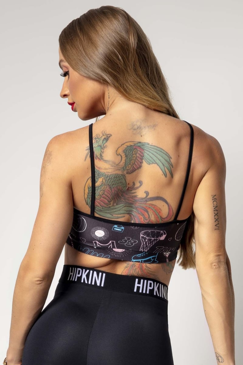 Hipkini - Top Ind Fitness Printed with bulge - 3338562