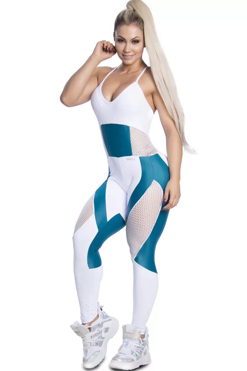 Trincks - Fit Train White Jumpsuit - 115144