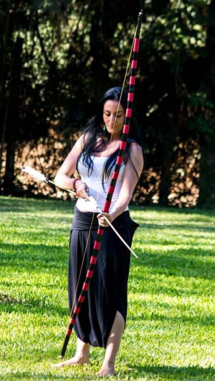  - Arco longo Yumi com pintura - 