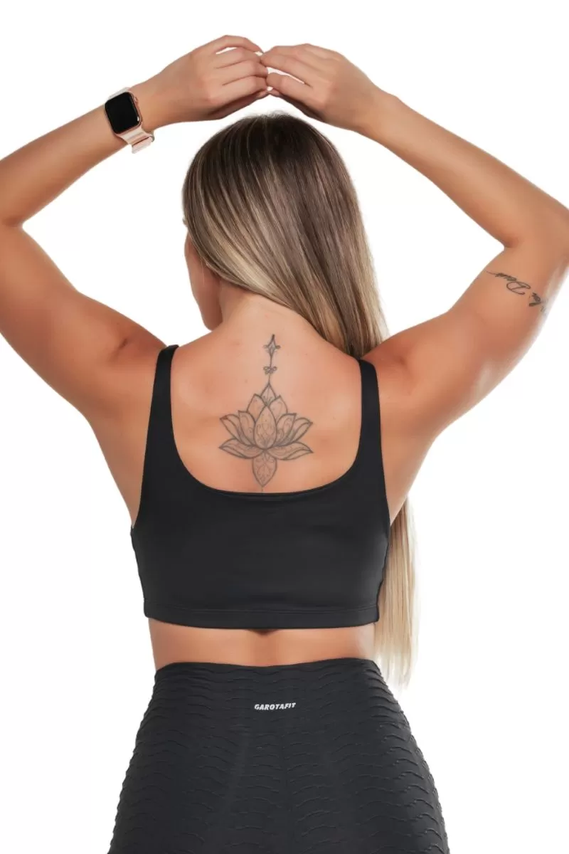 Garotafit - Milan Top Black - TOB61A Garotafit - Milan Top Black - TOB61A