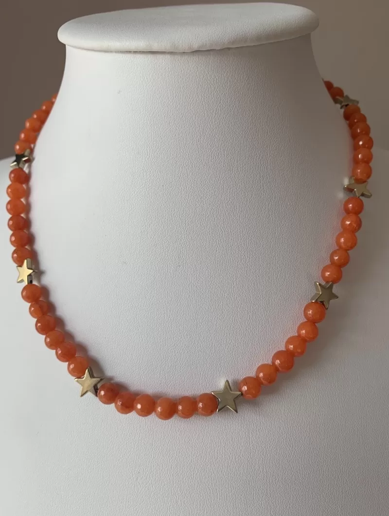 Mikabe - Colar Abóbora Estrela - MK273