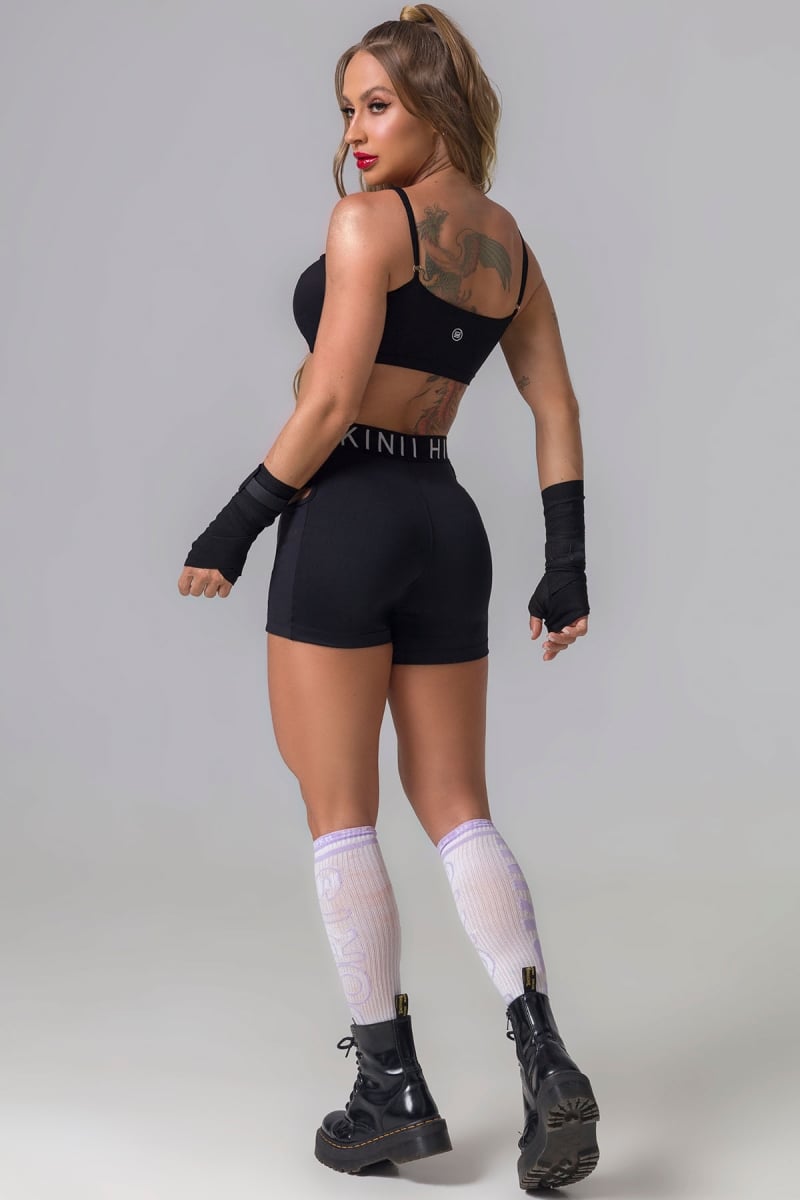 Hipkini - Top Fight Fitness Black with Cross Strap - 3338734 Hipkini - Top Fight Fitness Black with Cross Strap - 3338734