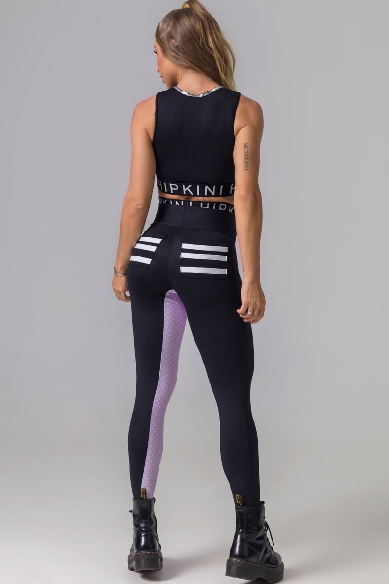 Hipkini - Top Fight Fitness Lilac print with tulle - 3338745 Hipkini - Top Fight Fitness Lilac print with tulle - 3338745