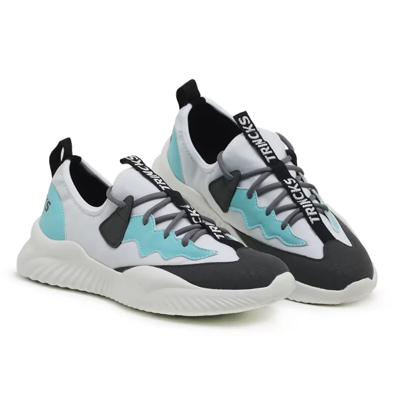 Trincks Calçados - Pre-Sale - White and Blue Shoes - T3BA148 Trincks Calçados - Pre-Sale - White and Blue Shoes - T3BA148