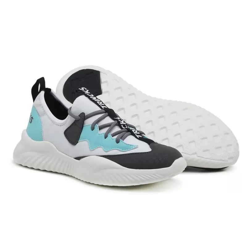 Trincks Calçados - Pre-Sale - White and Blue Shoes - T3BA148 Trincks Calçados - Pre-Sale - White and Blue Shoes - T3BA148