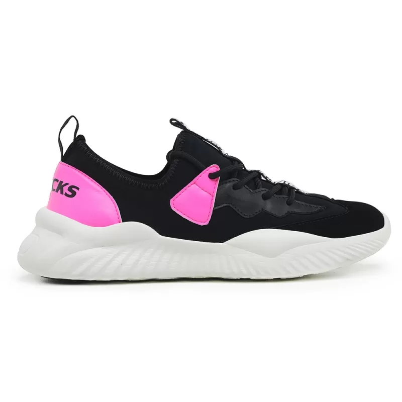 Trincks Calçados - Pre-Sale - Black and Pink Shoes - T5PP148 Trincks Calçados - Pre-Sale - Black and Pink Shoes - T5PP148