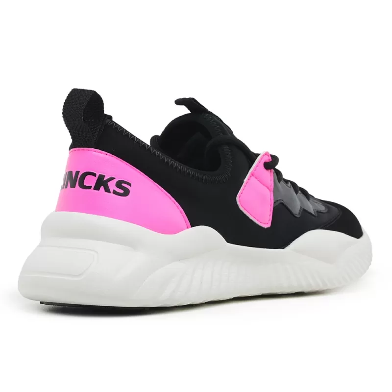 Trincks Calçados - Pre-Sale - Black and Pink Shoes - T5PP148 Trincks Calçados - Pre-Sale - Black and Pink Shoes - T5PP148