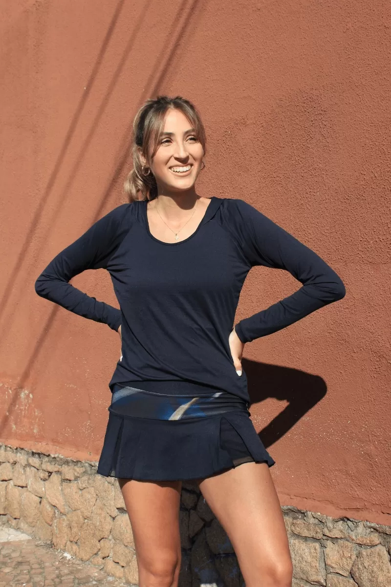 Trilha Verão - Shorts-skirt Luna - 122.B LUNA