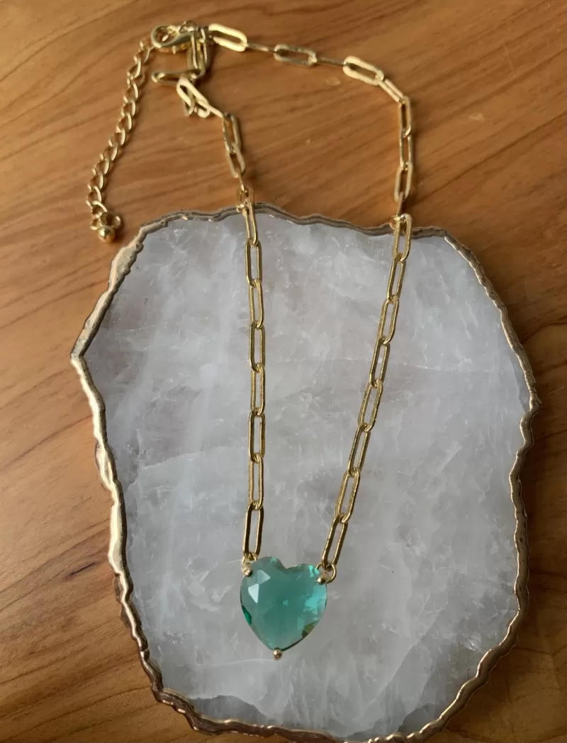 Mikabe - Chain Cartier Green Heart - MK457