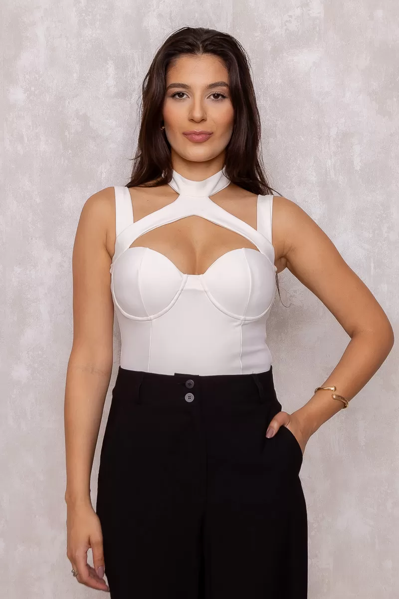 Limone - Body Limone gola alta Off White 206-139 - 10012153