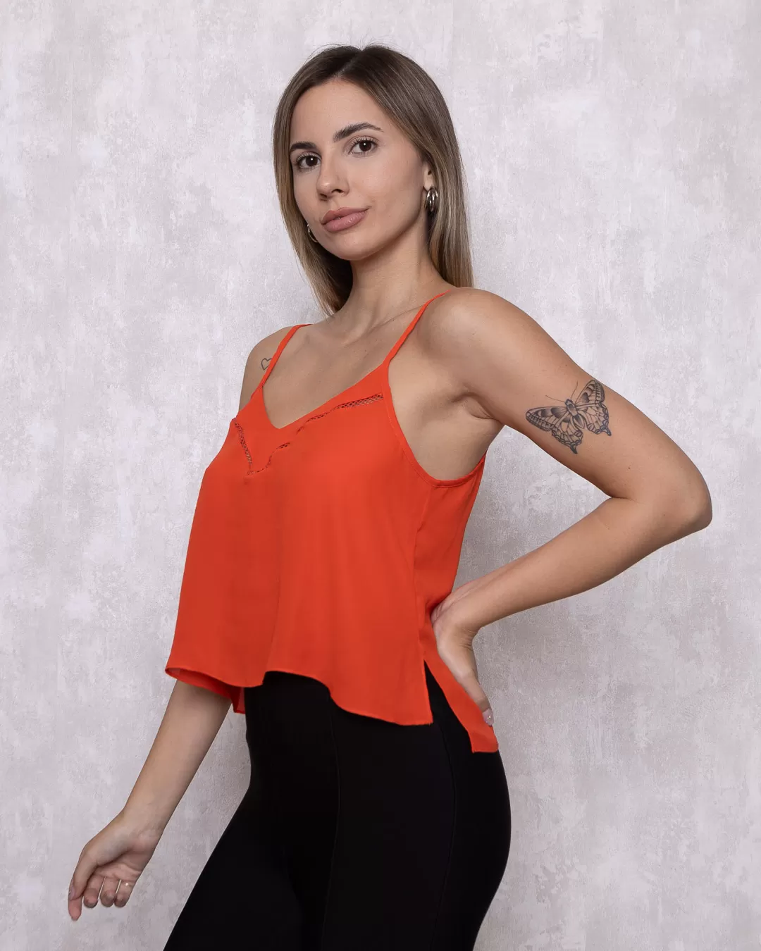 Lady Rock - Cropped Lady Rock with Orange detail 7494 - 10012672 Lady Rock - Cropped Lady Rock with Orange detail 7494 - 10012672