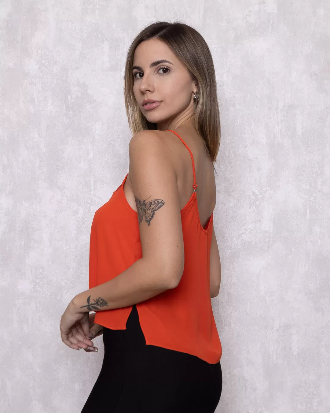Lady Rock - Cropped Lady Rock with Orange detail 7494 - 10012672 Lady Rock - Cropped Lady Rock with Orange detail 7494 - 10012672