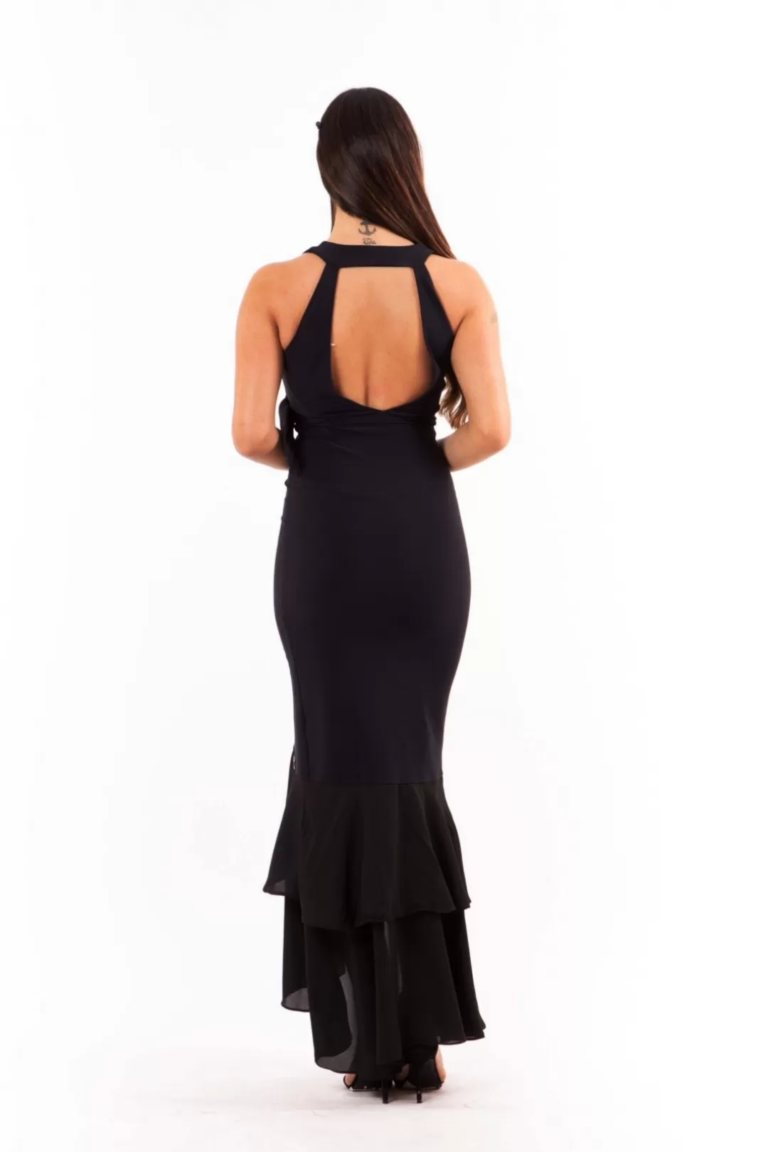 Miss Misses - Vestido Miss Misses detalhe metal Preto - 18017 Miss Misses - Vestido Miss Misses detalhe metal Preto - 18017