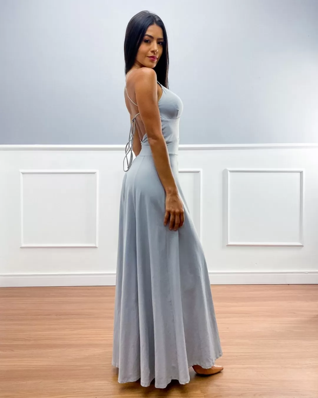Miss Misses - Jumpsuit Miss Misses Pantalona Gray - 10003917