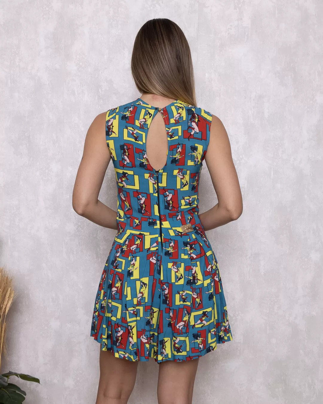 Limone - Blue Cartoon Lemon romper - 10003877 Limone - Blue Cartoon Lemon romper - 10003877