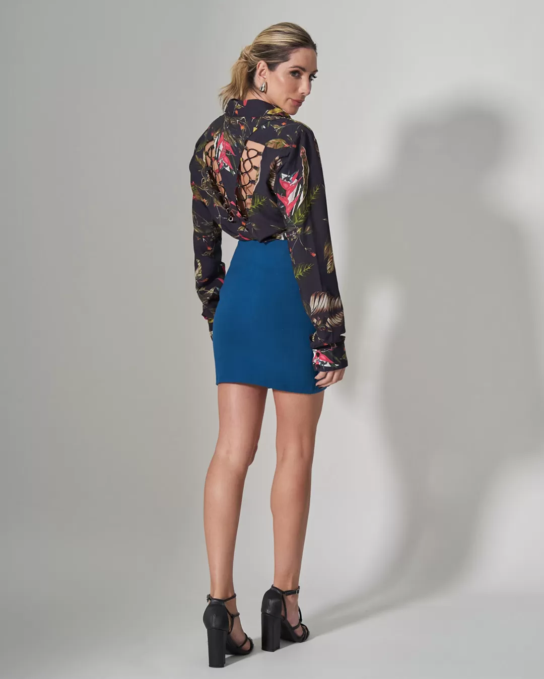 Limone - Skirt Limone Ziper on Blue Front 01-823 - 10003176 Limone - Skirt Limone Ziper on Blue Front 01-823 - 10003176