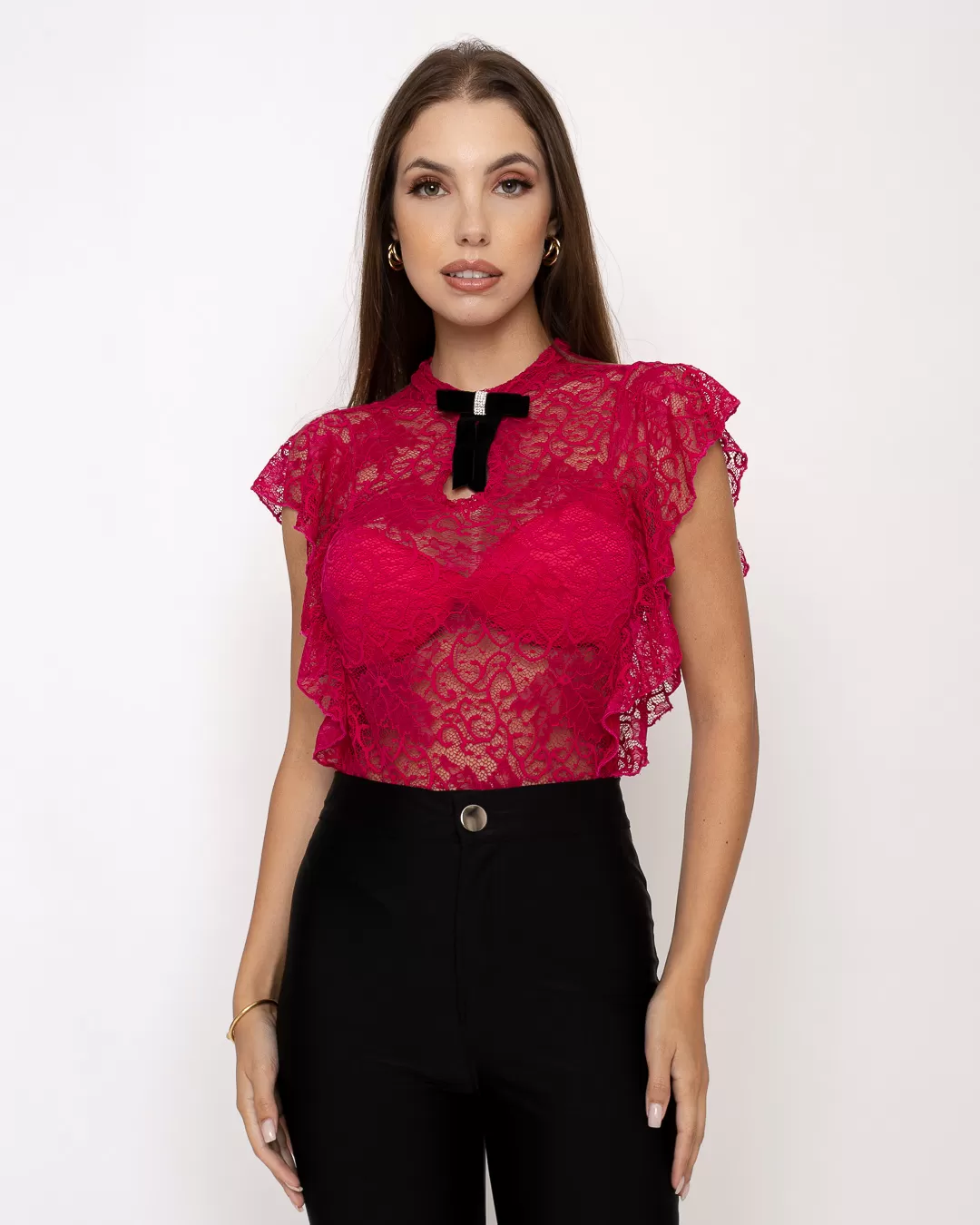 Limone - Body Limone Lace Pink Short Sleeve - 10004170 Limone - Body Limone Lace Pink Short Sleeve - 10004170