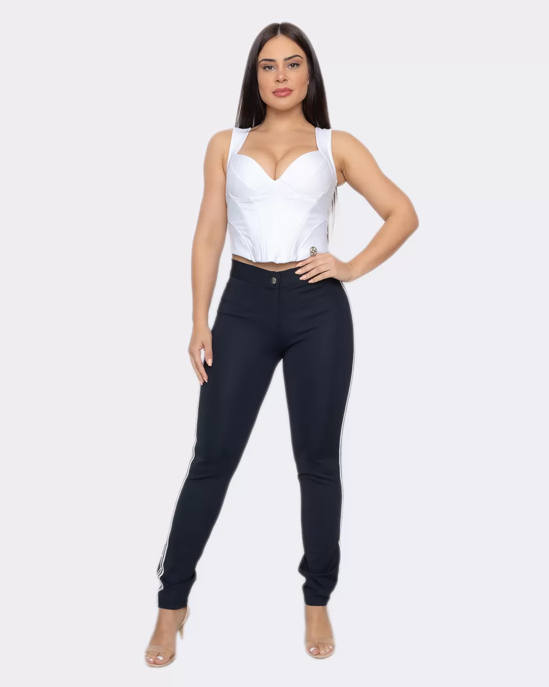 Miss Misses - Pants Miss Misses Black Side Detail - 10006862