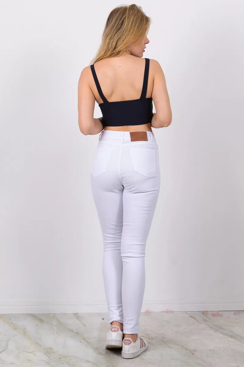 Lady Rock - Pants Lady Rock hot pants White 8487B - 10007680 Lady Rock - Pants Lady Rock hot pants White 8487B - 10007680