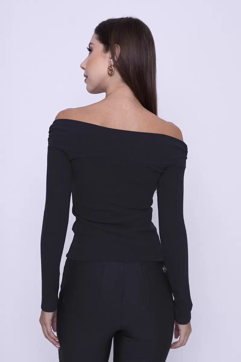 Miss Misses - Shirt Miss Misses shoulder to shoulder Black - 10009514