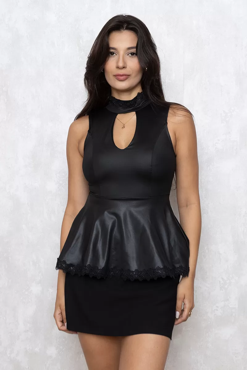 Limone - Shirt Limone gripri collar Black 02-367 - 10009872 Limone - Shirt Limone gripri collar Black 02-367 - 10009872