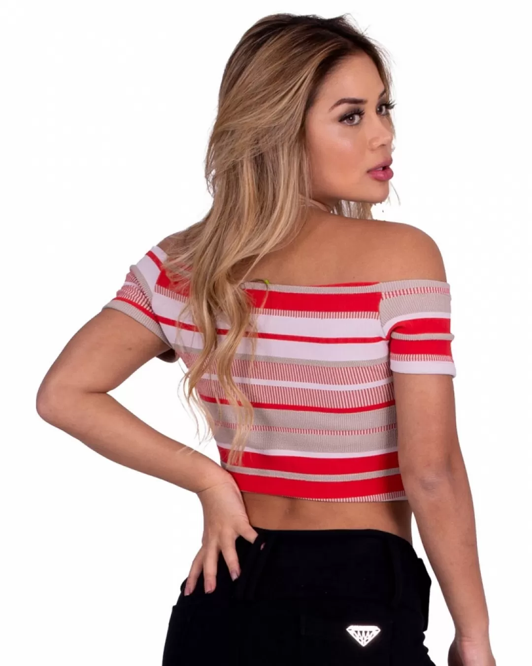 Limone - Cropped lemon pierced orange 02-685 - 10009866 Limone - Cropped lemon pierced orange 02-685 - 10009866