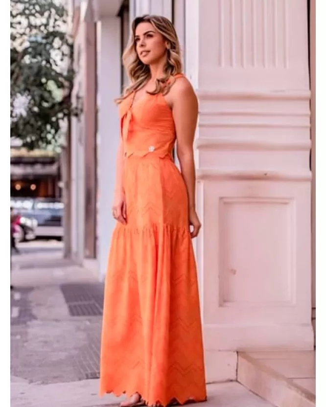 Miss Misses - Skirt Miss Misses with Orange Pocket 50309 - 10010234 Miss Misses - Skirt Miss Misses with Orange Pocket 50309 - 10010234