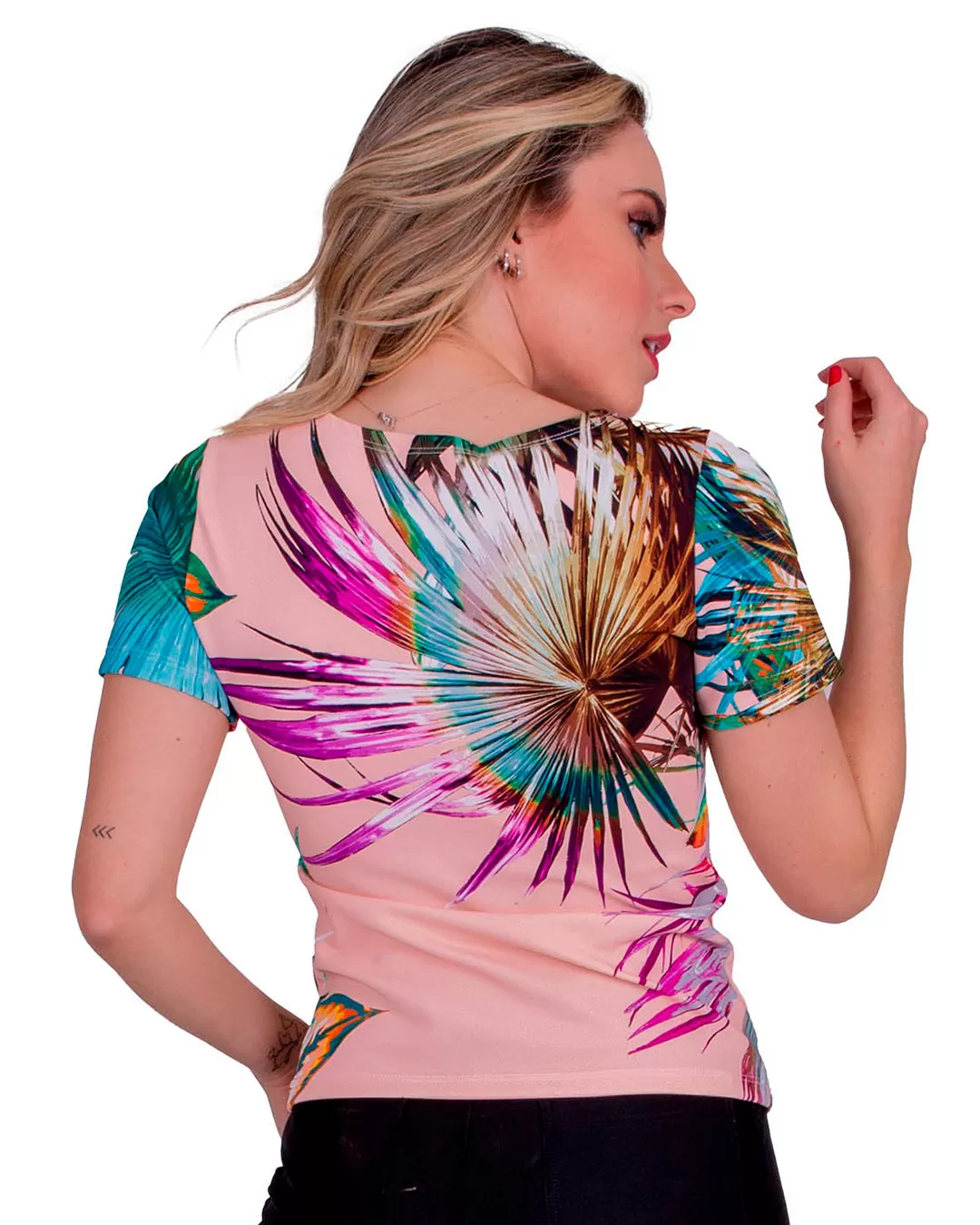 Miss Misses - Miss Misses Est Shirt M/Short Pink - 10010602 Miss Misses - Miss Misses Est Shirt M/Short Pink - 10010602