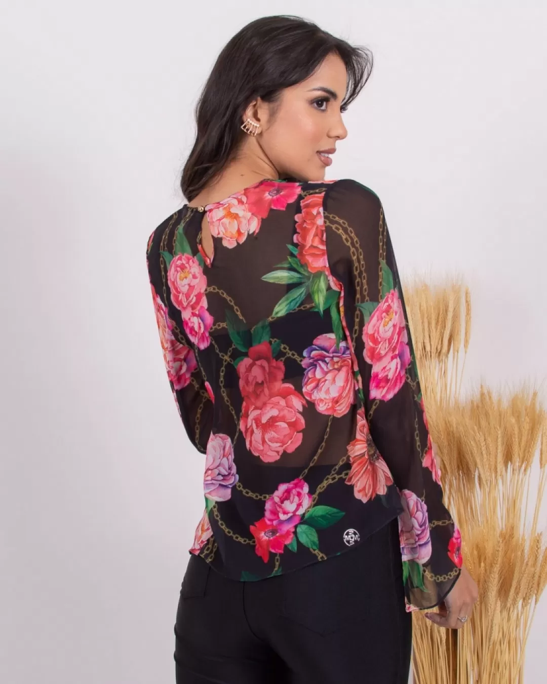 Miss Misses - Shirt Miss Misses Est M/Long Black Ref:16011 - 10010596