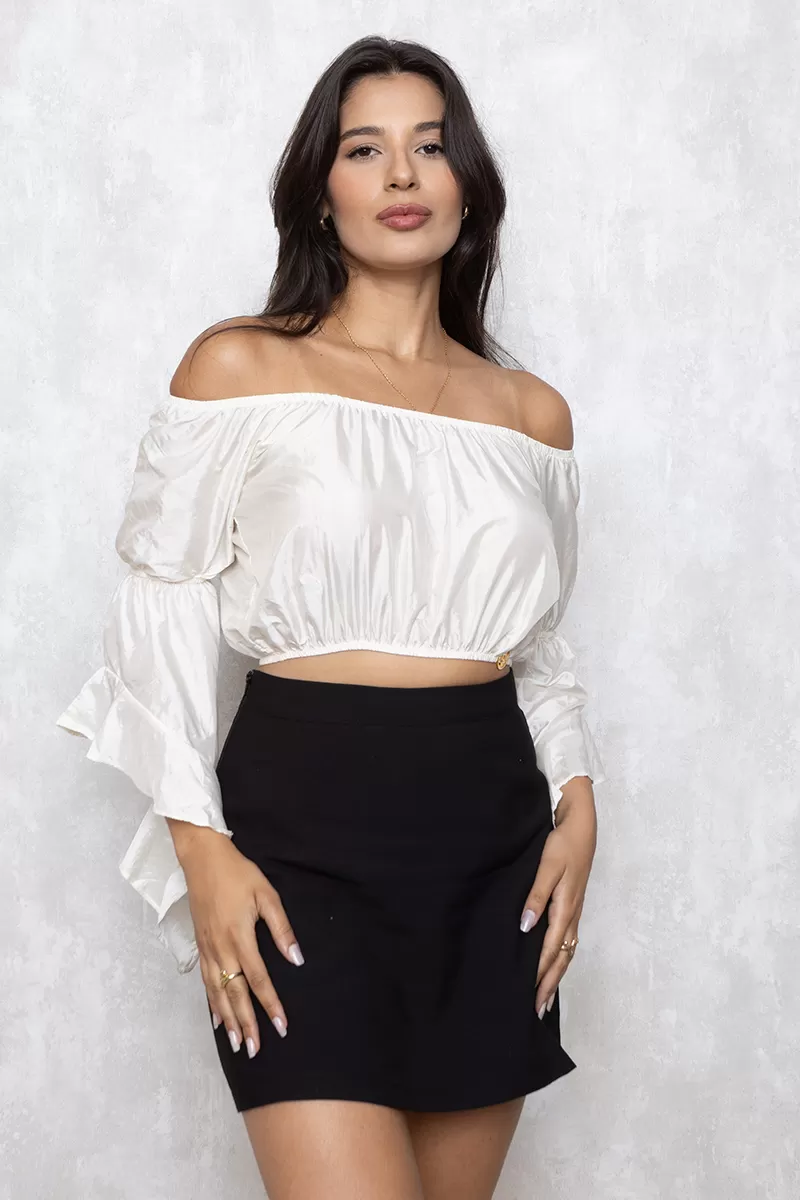 Miss Misses - Cropped Miss Misses smooth gypsy Offwhite ref: 115924 - 10010586 Miss Misses - Cropped Miss Misses smooth gypsy Offwhite ref: 115924 - 10010586