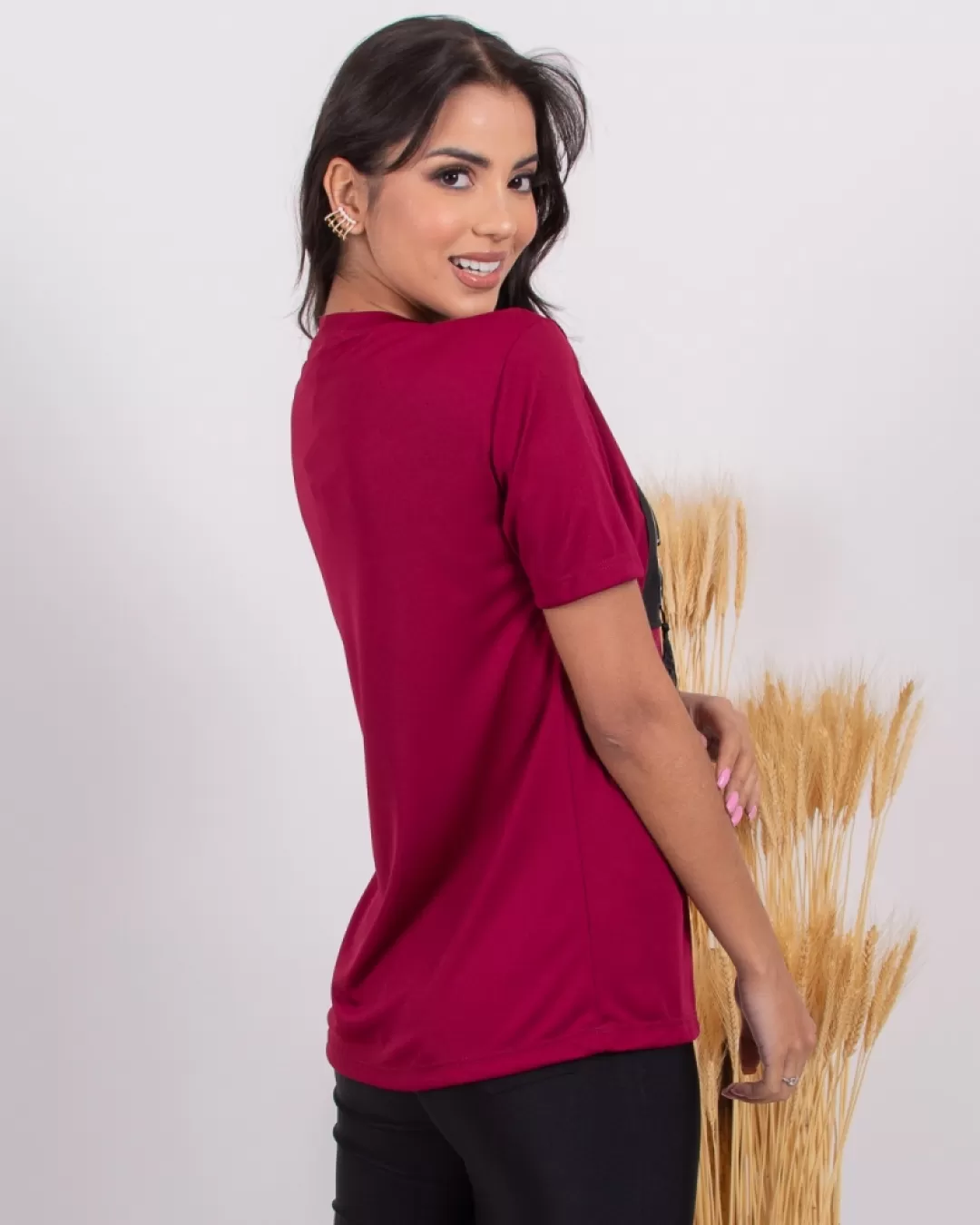 Miss Misses - Miss Misses Shirt with Border Fringe Ref:30034 - 10010551