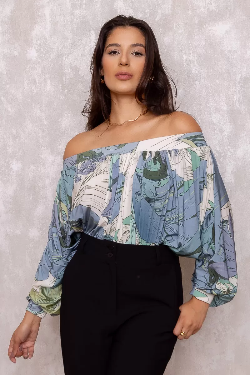 Limone - Long Sleeve Blue Printed Body Limone - 10006709 Limone - Long Sleeve Blue Printed Body Limone - 10006709