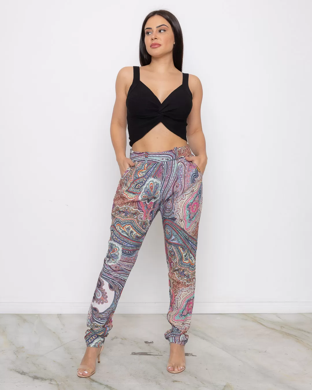 Limone - Pants Limon Pantalona Printed - 10006991 Limone - Pants Limon Pantalona Printed - 10006991