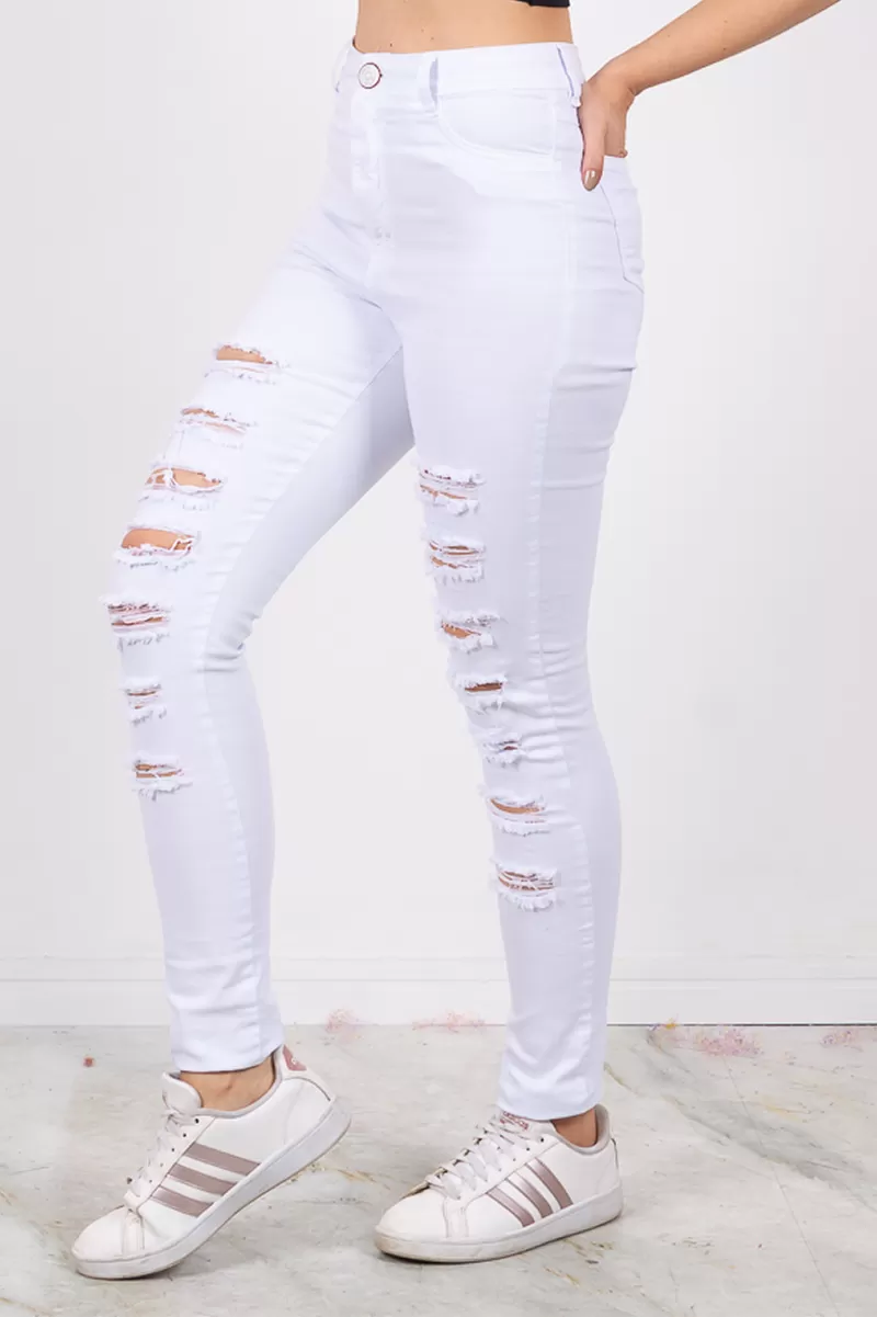 Lady Rock - Pants Lady Rock hot pants White 7383C - 10007745 Lady Rock - Pants Lady Rock hot pants White 7383C - 10007745
