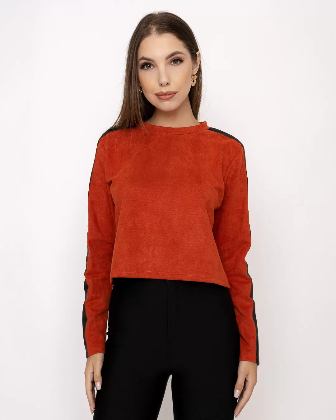 Limone - Shirt Limone with Orange Leather 010-01 - 10009947 Limone - Shirt Limone with Orange Leather 010-01 - 10009947