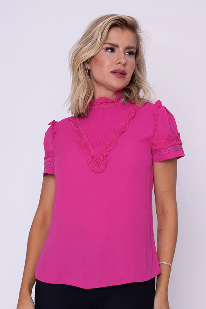 Karmani - Karmani shirt detail gripir pink - 10007735 Karmani - Karmani shirt detail gripir pink - 10007735